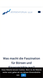 Mobile Screenshot of bf-ulm.de